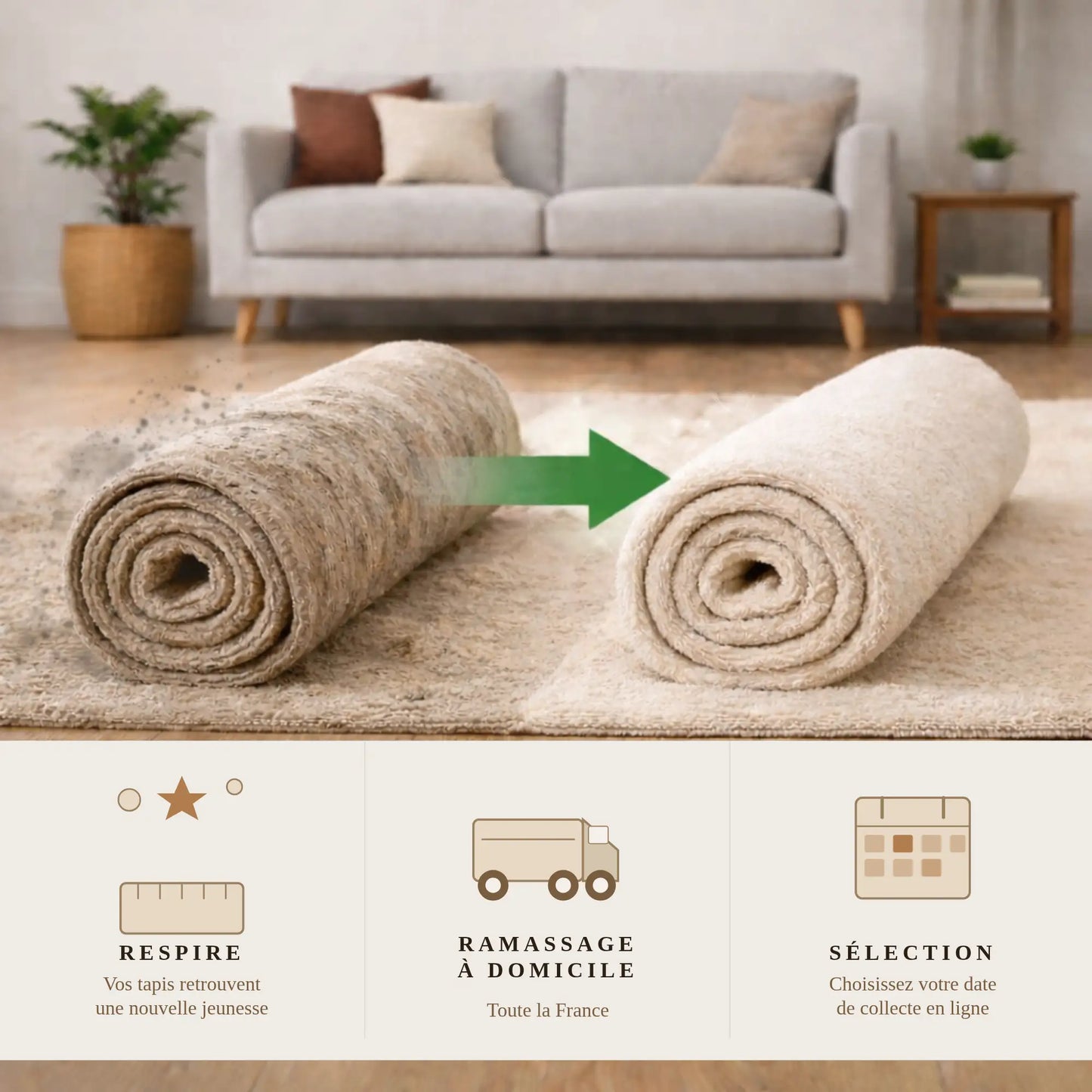 Nettoyage de tapis